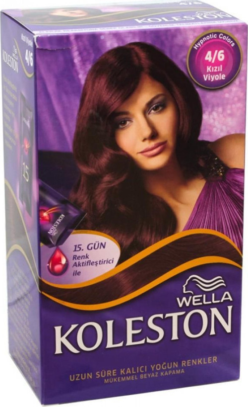 Koleston Set Saç Boyası 4/6 kızıl viyole