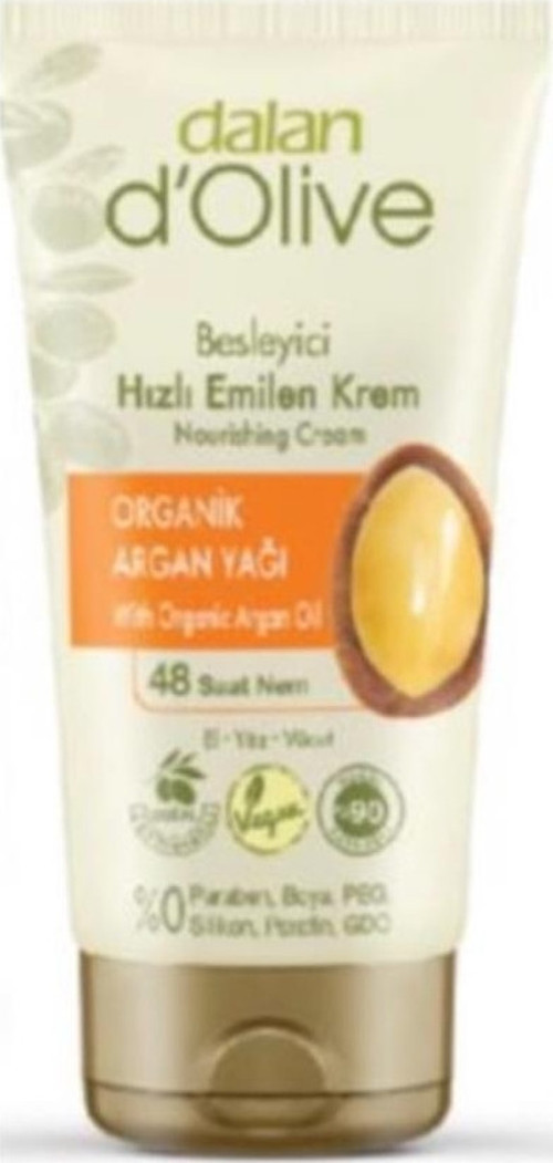 D'Olive Krem Tüp 60ml Argan