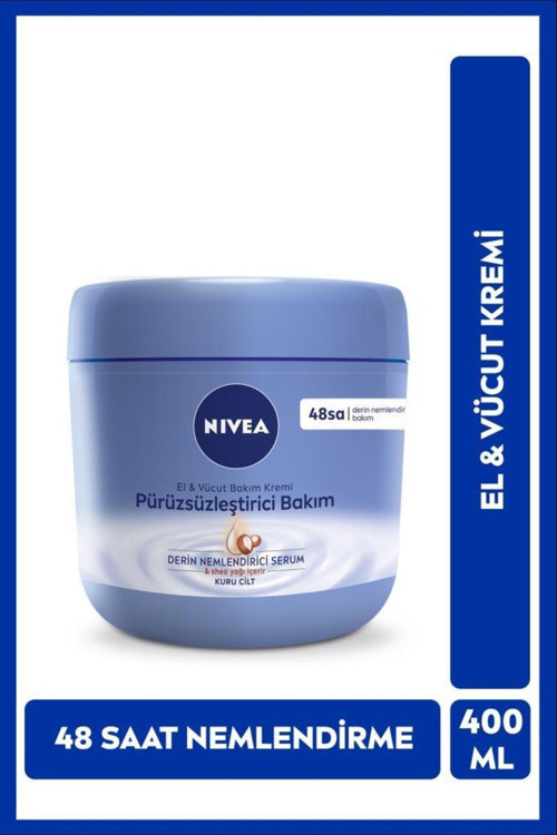 Pürüzsüzleştirici El ve Vücut Bakım Kremi 400 ml