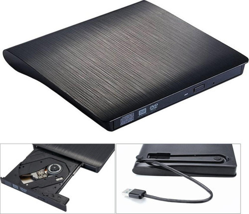 Pop-Up 24X Harici DVD Rw USB 3.0 Ultra İnce CD DVD Yazıcı Okuyucu