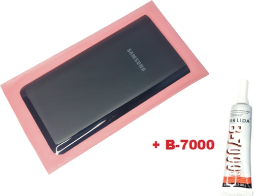 Samsung Galaxy A80 Arka Pil Batarya Kapağı (CAM ORJİNAL) B-7000 SİYAH