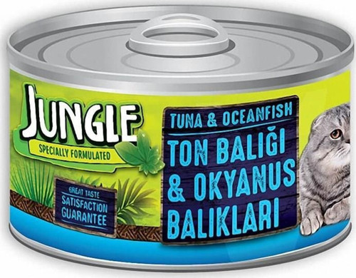 Kedi 85 gr Ton-Okyanus Balıklı Yaş Ezme Kedi Konserve Yaş maması