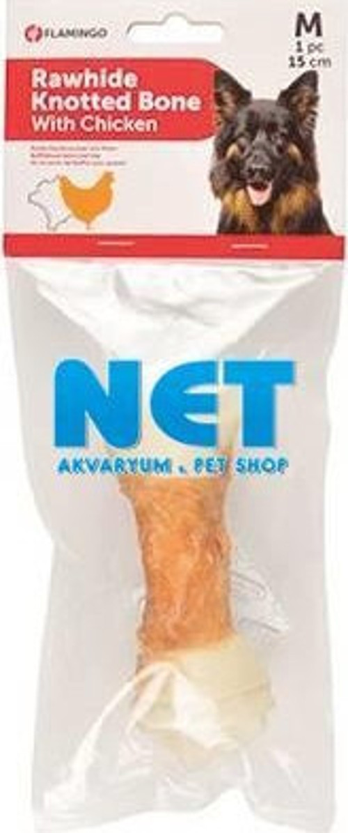 Tavuk Eti Sargılı Düğüm Kemik 15 cm