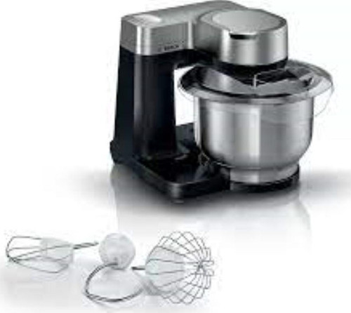 Serie 2 MUMS2VM00 900 W 3.8 lt Mutfak Şefi Siyah Gümüş