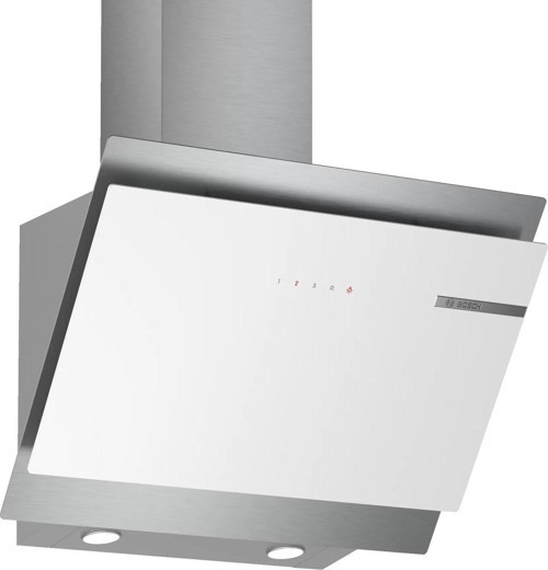 Bosch DWK68AK20T Beyaz Cam Eğik Davlumbaz