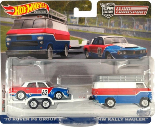 Premium HKF45 Team Transport '70 Rover P6 Group 2 / HW Rally Hauler (#55)