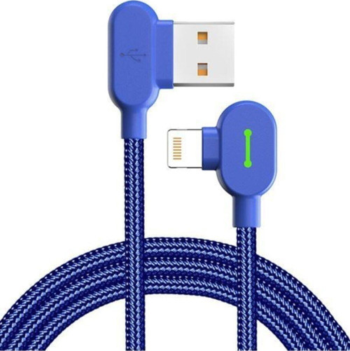 Ca-4678 Iphone Lightining Şarj ve Data Kablosu 1.8m Mavi