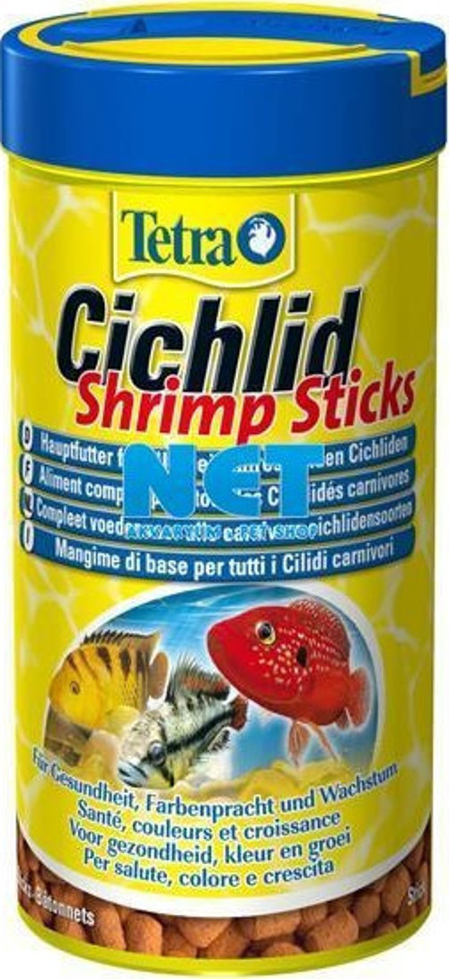Cichlid Shrimp Sticks 250 Ml Kutusunda