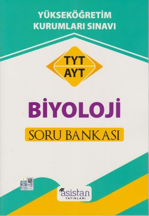 Asistan Yayınları Tyt Ayt Biyoloji Soru Bankası Klp