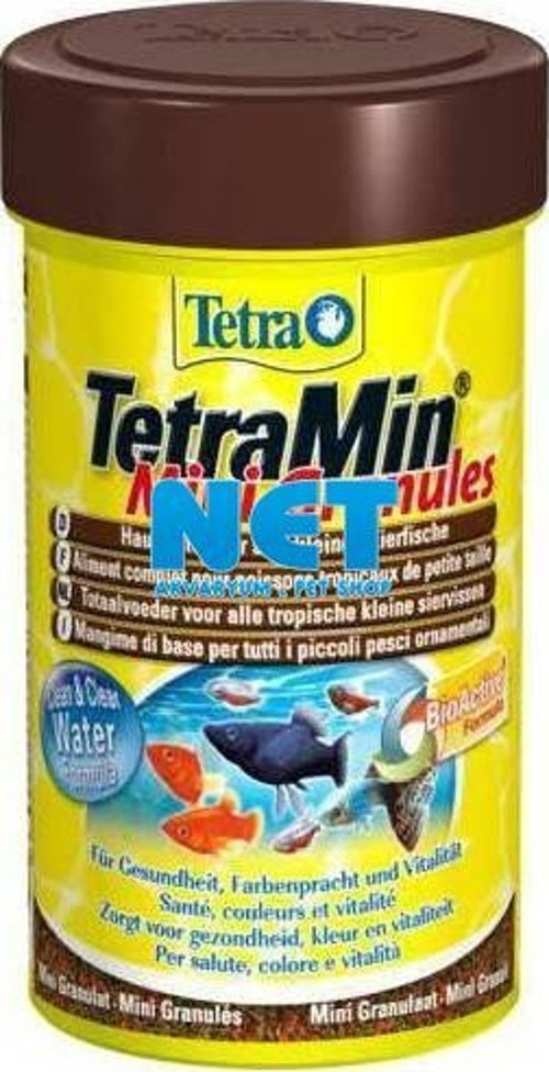Tetramin Mini Granules 100 Ml Bioactive Formula Ambalajında
