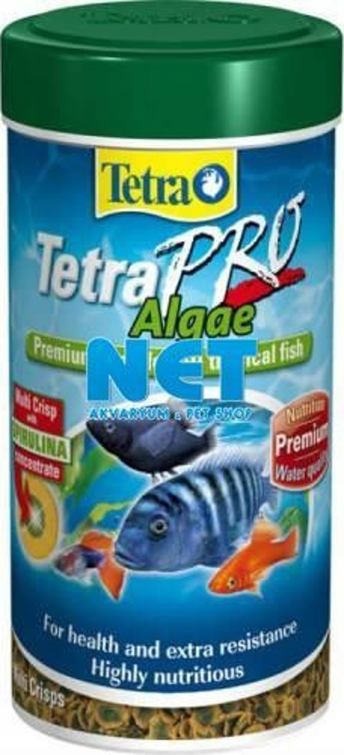 Tetra Pro Algae Crisps 250 ML Orjinal Kutusunda