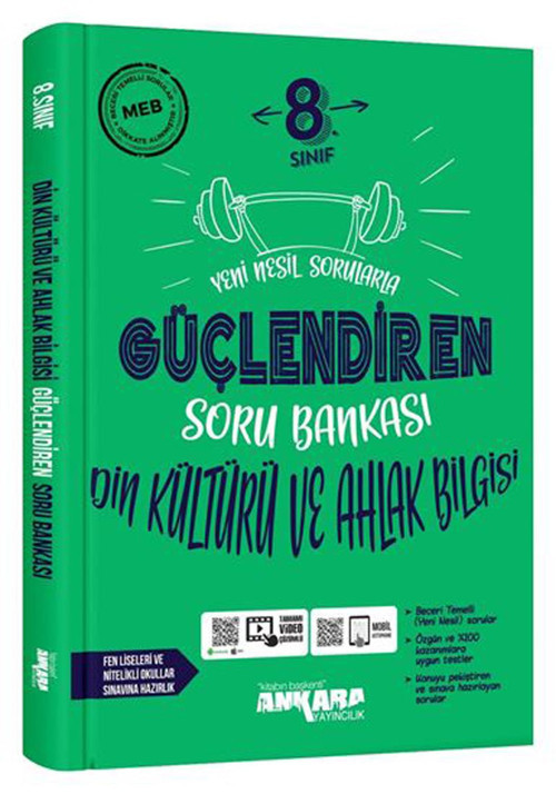 Ankara Yayıncılık 8. Sınıf Lgs Din Kültürü Soru Bankası 2021-2022