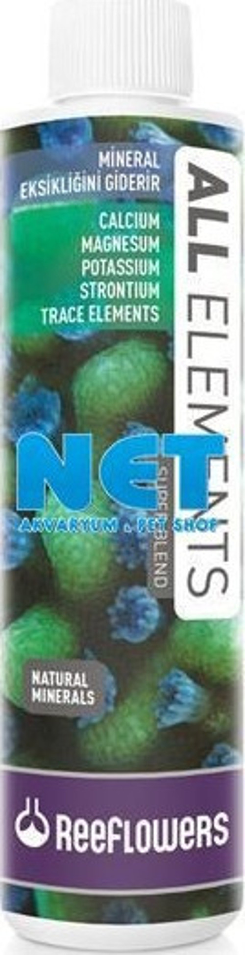 All Elements 500 ml Mineral Eksikliğini Giderir. Calcium,Magnesum,Potassium,Strotium,Trace Eleme
