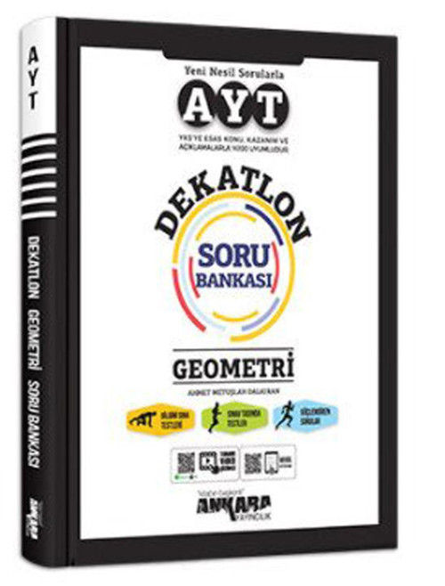 Ankara Yayınları Ayt Geometri Dekatlon Soru Bankası 2021-2022