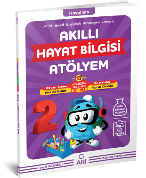 Arı Yayınları 2. Sınıf Hayat Bilgisi Atölyem Soru Bankası 2021-2022