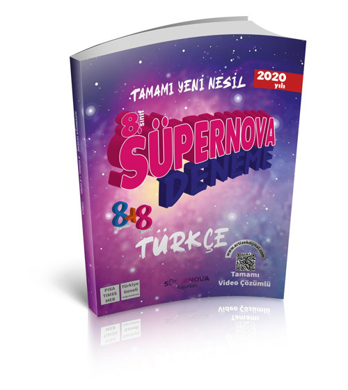 Artı Zeka Yayınları 8. Sınıf Lgs Türkçe Atom Süpernova Deneme (8+8)