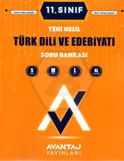 Avantaj Yayınları 11. Sınıf Türk Dili Ve Edebiyatı Soru Bankası 0922