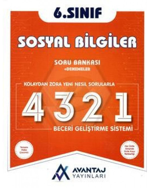 Avantaj Yayınları 6. Sınıf Sosyal Bilgiler Soru Bankası