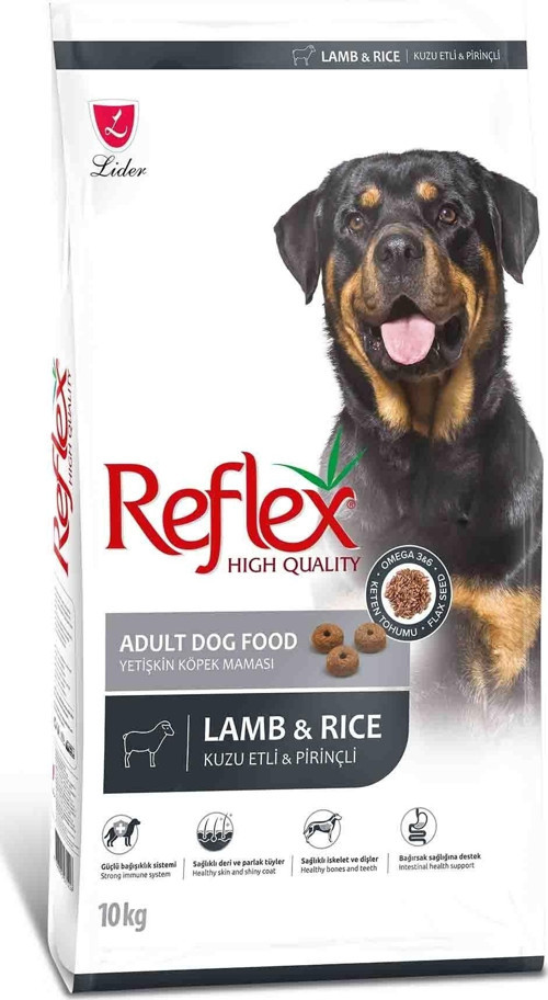 Kuzu Etli Pirinçli Yetişkin Köpek Maması 10 kg