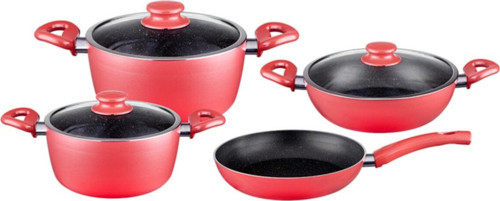 Mercan Stone 7 Parça Set
