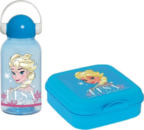 2'li Okul Set Elsa Desenli 460 Cc Matara-elsa Beslenme Kutusu