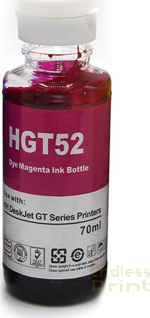 Mürekkep-Hp Gt52Xl Kırmızı Refill Ink.-90Ml (Muadil)