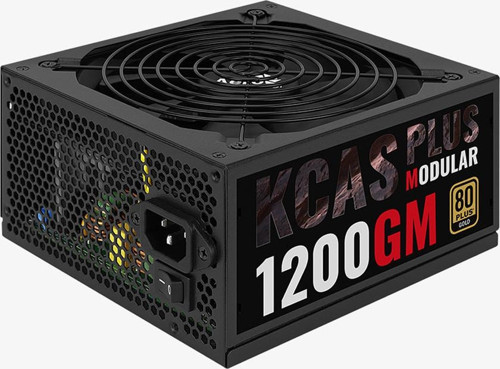 -AE KCASP1200GM KCAS1200GM 1200W 100-240V AC 14cm Fan 80+ Gold Güç Kaynağı