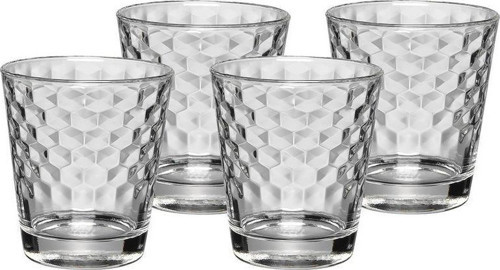 3201001644 Kısa 4'lü Su Kahve Bardağı