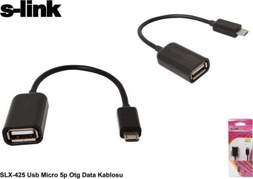 SLX-425 Usb Micro 5p Otg Data Kablosu