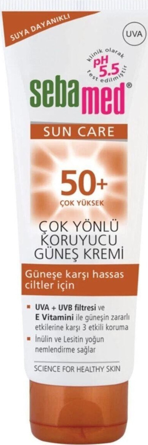 50+ Faktör Çok Yönlü Koruyucu Güneş Kremi