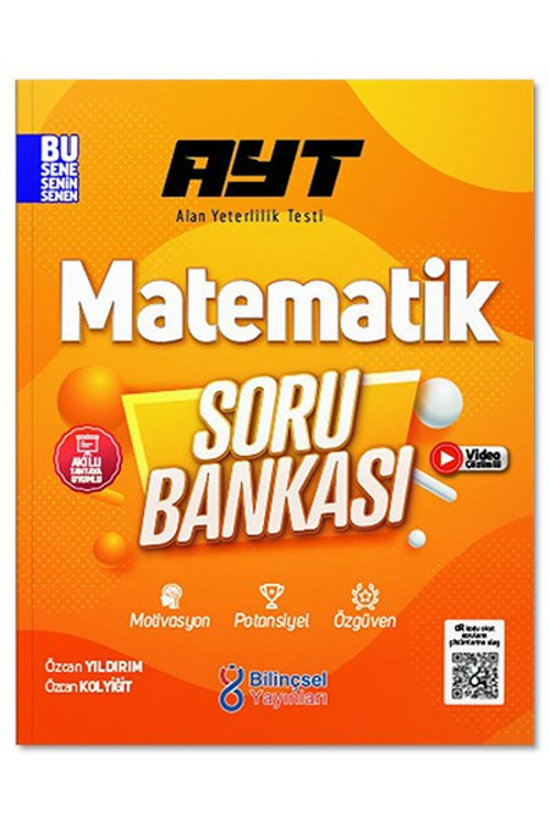 AYT Matematik Soru Bankası Video Çözümlü Akıllı Tahta Uyum. Bilinçsel Yayınları