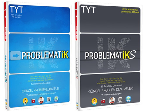 TYT Problematik + TYT Problematiks Soru Bankası 2 Kitap - Tonguç Akademi