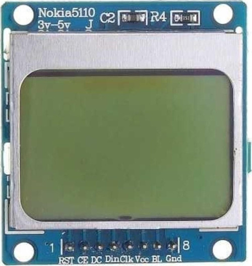Nokia 5110 Ekranı-mavi
