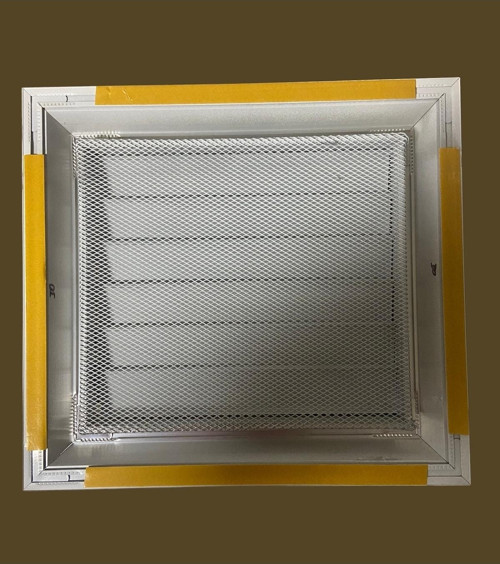 Alüminyum Yüzeysel Menfez 60x60 Beyaz Renk