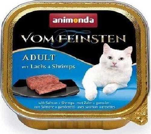 Vom Feinsten Somon Ve Karidesli Kedi Konservesi 100 Gr