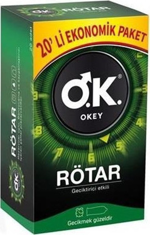 Rötar Prezervatif 20Li