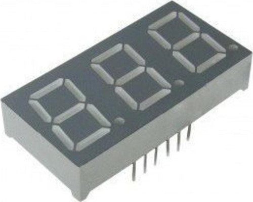 14 mm 3'lü Ortak Anot Ekran