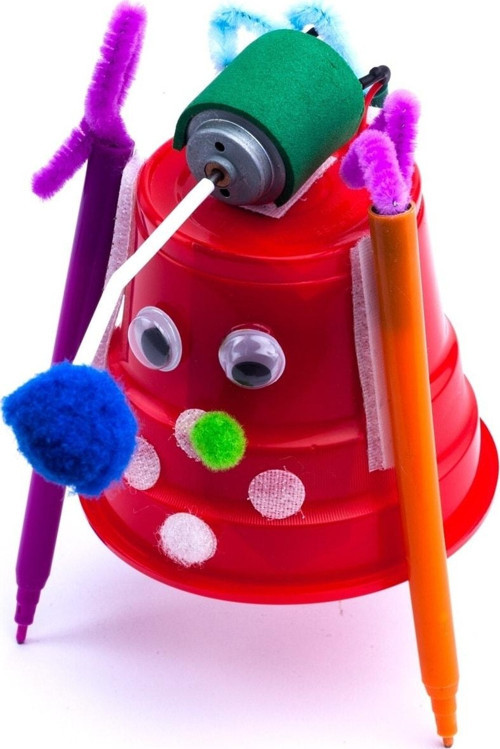 Stemist Box Ahşap Ressam Robot Stem Eğitim Seti