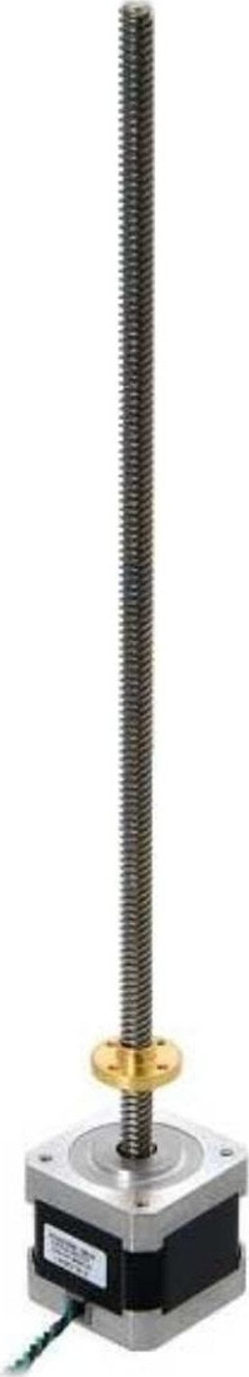 Trapez 28 cm Vidalı Milli Nema 17 2.8 V Step Motor 3d Cnc
