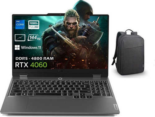 Loq İ7-13650Hx 8Gb Ddr5 2Tb Ssd Rtx4060 8Gb 15.6 144Hz Fhd W11Pro 83Dv00Httrp43+Lenovo Çanta