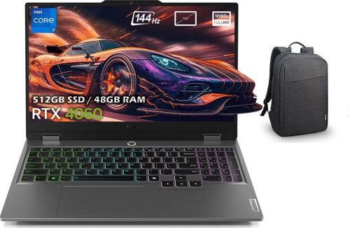 Loq İ7-13650Hx 48Gb Ddr5 512Gb Ssd Rtx4060 8Gb 144Hz Dos 83Dv00Hntr P26 + Lenovo Siyah Çanta
