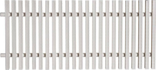 Gemaş Havuz Savak Kanal Izgarası Plastik 30 cm Çift Geçme (1 metre)-ToptancıyızBiz