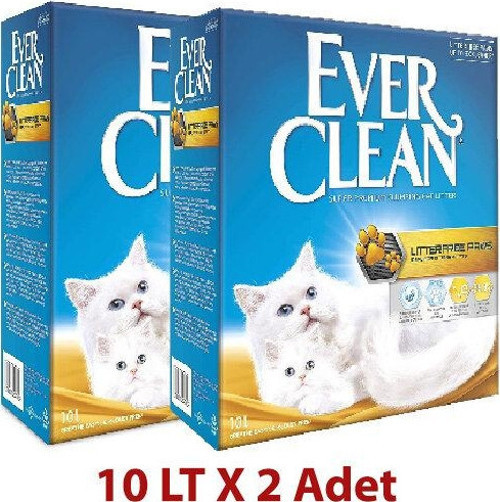 LitterFree Yapışmayan Kedi Kumu 10 Lt X 2 Adet