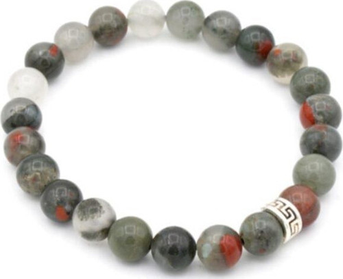 Doğal Dragon Jasper Taşı Bileklik 1.kalite Doğal Taş 002