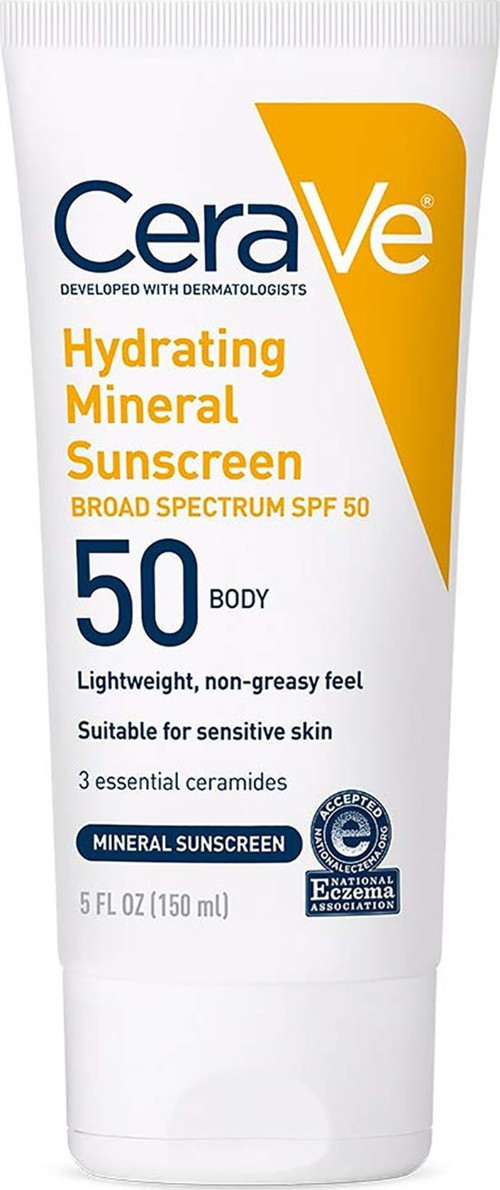SPF50 Nemlendirici Mineral Vücut Güneş Kremi 150ML