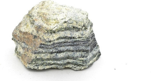 Hakiki Doğal Serpantin Yılan Taşı Kaya Parçası 141 Gram
