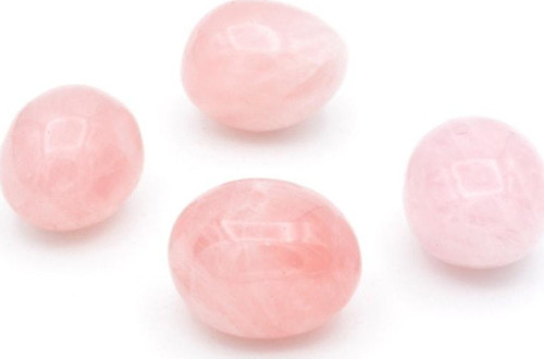 Hakiki Tamburlu Doğal Pembe Kuvars Kaya Parçası 003