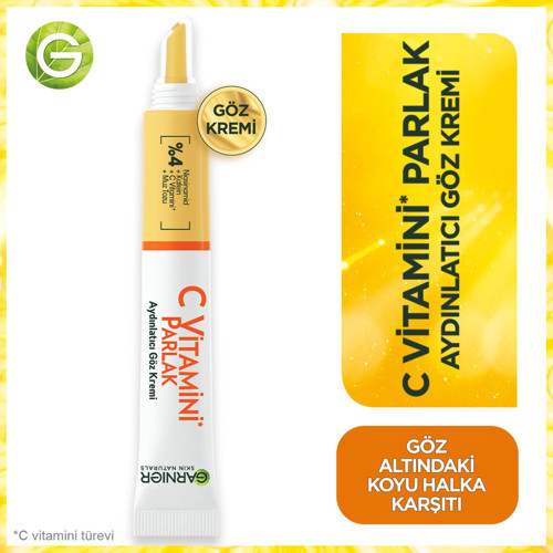 C Vitamini Parlak Aydınlatıcı Göz Kremi