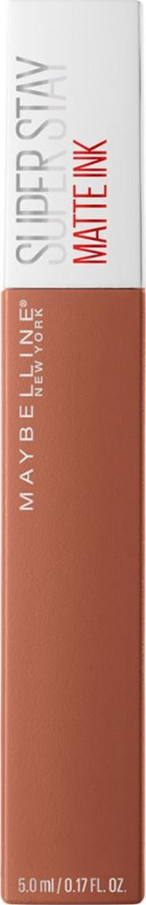 Super Stay Matte Ink Unnude Likit Mat Ruj - 75 Fighter - Kahverengi