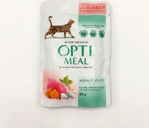 Hindili Ciğerli Balkabağı Soslu Kedi Konservesi 85 gr